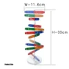 Biology-project-of-Human-DNA-molecule-structure-model-size